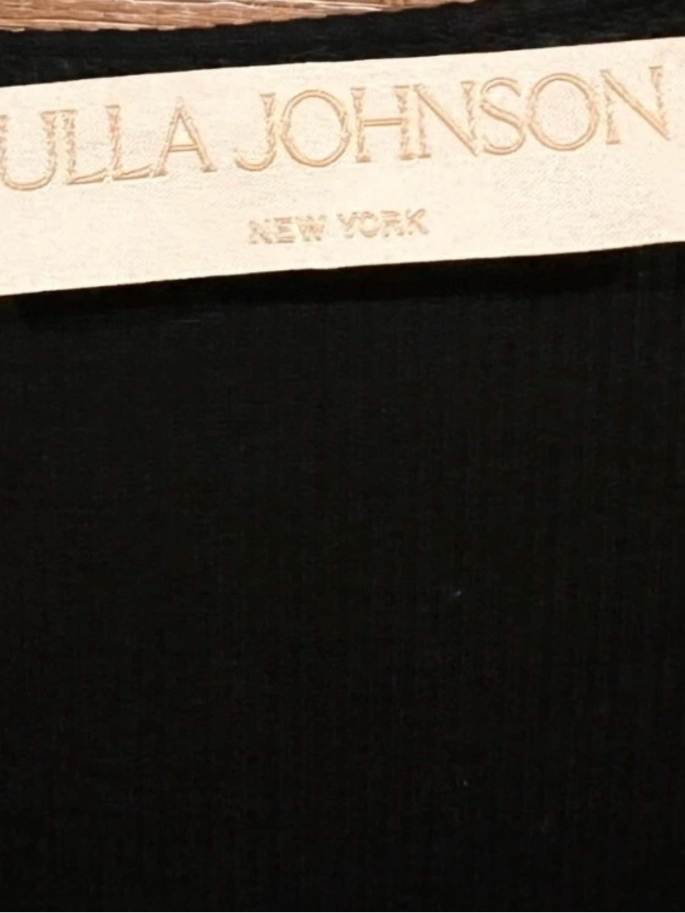 Ulla Johnson Leia Cotton Puff Sleeve Romper Playsuit Noir Black XS - Picture 6 of 6